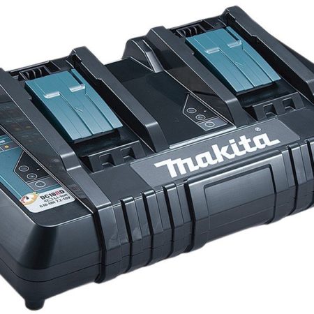 Cargador de 2 puertos 18 V Litio-ion